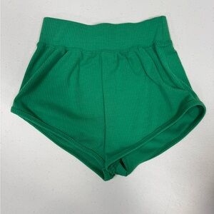 Tiger Friday Dance shorts- Kelly Green size Youth Large